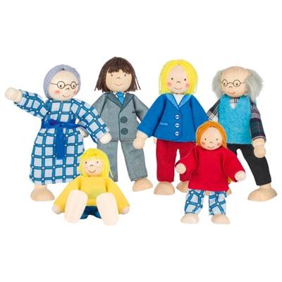 Goki poppenhuis city-familie