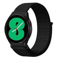 Sport Loop nylon bandje - Zwart - Garmin Vivoactive 6 / Vivoactive 5 / Vivoactive 3 - thumbnail