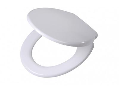Toiletzitting Tiger Burton Softclose Duroplast Wit