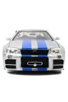 Jada Fast and Furious Brians 2002 Nissan Skyline GT-R R34 - 1:24 - thumbnail