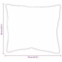 Dekbed met kussen 3 pcs Wit 200 x 220 cm Microfibre - thumbnail