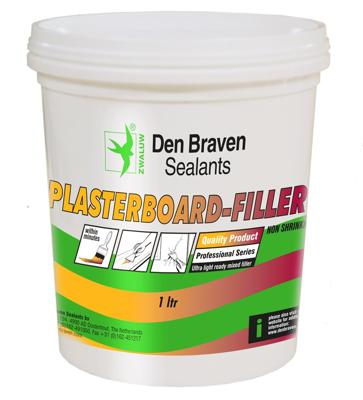 Den Braven Plasterboard Filler - Inhoud: 1L