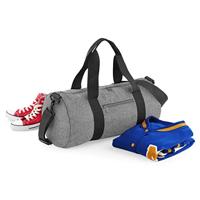 Atlantis BG140 Original Barrel Bag - Grey-Marl/Black - 50 x 25 x 25 cm - thumbnail