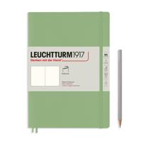 Leuchtturm Sage, Softcover, Composition (B5), 123 p., plain - thumbnail