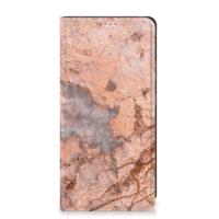 Samsung Galaxy Xcover 7 | Standcase | Marmer Oranje - thumbnail