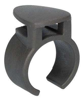 Hesling Jasbd hes clip 20mm grijs pvc ds a 10