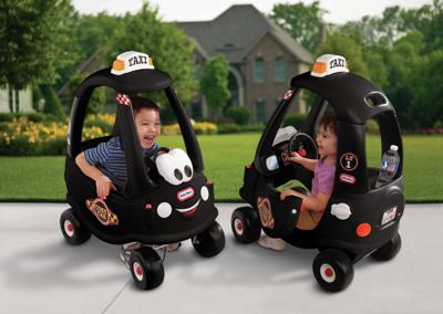 Little Tikes Cozy Coupe Taxi Loopauto Zwart Little Tikes Cozy Coupe Taxi Loopauto Zwart