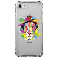 iPhone SE 2022/2020 | iPhone 8/7 Stevig | Bumper Hoesje | Lion Color - thumbnail