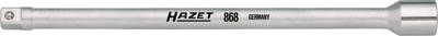 HAZET Verlengstuk 868 · 1/4 inch (6,3 mm) vierkant hol · 1/4 inch (6,3 mm) vierkant massief · Lengte: 147 mm