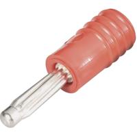 Schnepp ÜS 4020 rt Overgangsstekker Stekker 4 mm - Bus 2 mm Rood 1 stuk(s) - thumbnail