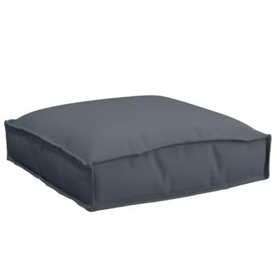 VidaXL Kussen 4 pcs antraciet 40 x 40 x 8 cm oxford stof VidaXL Kussen 4 pcs antraciet 40 x 40 x 8 cm oxford stof