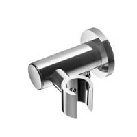 Wandsteun Hotbath Mate Geborsteld Nikkel Met Uitlaat Voor Inbouw Regendouche Geborsteld Nikkel - thumbnail