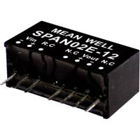 MEAN WELL SPAN02C-05 DC/DC-convertermodule 400 mA 2 W Aantal uitgangen: 1 x Inhoud 1 stuk(s) - thumbnail
