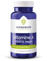 Vitakruid Vitamine A 4000 IE Vegan Capsules - thumbnail