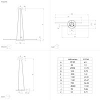 EGLO connect.z Zillerio-Z Smart Hanglamp - 116 cm - Zwart - Dimbaar - thumbnail