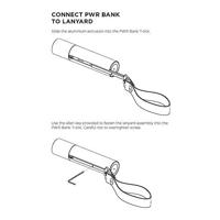 Knog draaglus "pwr" hand loop pwr nylon black - thumbnail