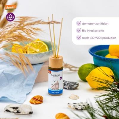 Baldini Geurstokjes feelmeer bio demeter 50 Milliliter Baldini Geurstokjes feelmeer bio demeter 50 Milliliter