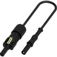 Electro PJP PVF2317-CD1-100N Meetsnoer 1 m Zwart 1 stuk(s) - thumbnail