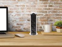 Pop-up stekkerblok met 3 stopcontacten penaarde Velleman - Velleman - thumbnail