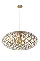 Lucide WOLFRAM - Hanglamp - Ø 65 cm - 1xE27 - Mat Goud / Messing - thumbnail