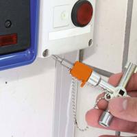 Beta 1600Q 8 Universele 4 weg schakelkastsleutel - 016000008 016000008 - thumbnail