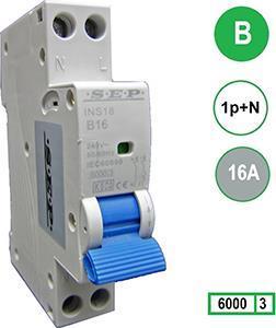 Installatieautomaat 16A B kar 2p SEP - 4518075