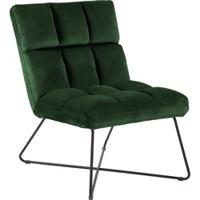 Bendt Fauteuil 'Kristian' Velvet, kleur Groen - thumbnail