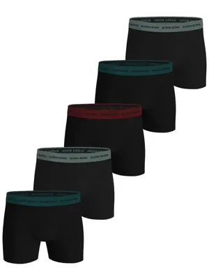 Bjorn Borg 5-Pack heren boxershorts - Cotton Stretch - S - Zwart - Onderbroek heren heren heren heren heren heren heren heren heren heren heren