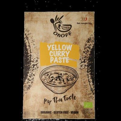 Thaise gele currypasta bio Thaise gele currypasta bio
