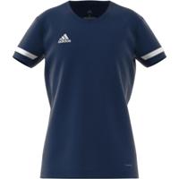 Adidas T19 Short Sleeve Tee Meisjes Marine - thumbnail