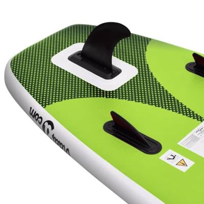 Stand Up Paddleboardset opblaasbaar 360x81x10 cm groen - thumbnail