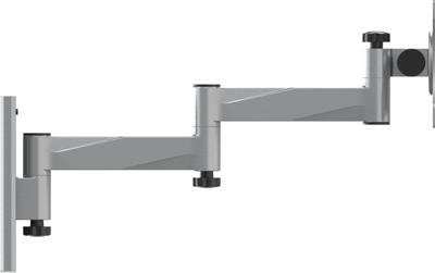 SpeaKa Professional SP-WMM-202 Monitor-wandbeugel 1-voudig 33,0 cm (13) - 76,2 cm (30) Zilver Kantelbaar, Zwenkbaar SpeaKa Professional SP-WMM-202 Monitor-wandbeugel 1-voudig 33,0 cm (13) - 76,2 cm (30) Zilver Kantelbaar, Zwenkbaar