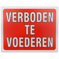 Bord: verboden te voederen - thumbnail