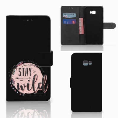 Samsung Galaxy J4 Plus (2018) Leuk Hoesje Boho Stay Wild Samsung Galaxy J4 Plus (2018) Leuk Hoesje Boho Stay Wild