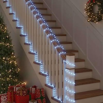 Touwenlicht met 1200 LED Koud Wit 50 m PVC