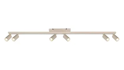 Freelight Spot Scolo 6 lichts L 119 cm beige