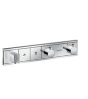 Hansgrohe RainSelect thermostaat afbouwdeel voor 2 functies, chroom - thumbnail