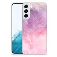 Smartphone hoesje Samsung Galaxy S22 Plus Pink Purple Paint - thumbnail