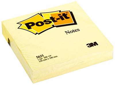Post-it Notes ft 101 x 101 mm, geel, blok van 200 vel