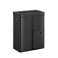 EKO Mirage Plus Sensor Recycler 30+2x15 liter - Staal - Zwart - thumbnail