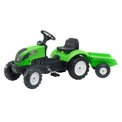 Falk Country Farmer Tractor + Aanhanger 123x42x53 cm Groen Falk Country Farmer Tractor + Aanhanger 123x42x53 cm Groen