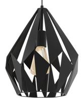 Eglo Zwarte hanglampCarlton 1 - 43638 - thumbnail