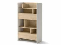 Boekenkast CONCEPTION PRO 158 cm kasjmier/nagano eik - thumbnail