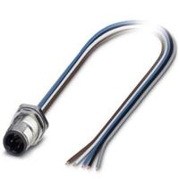 Phoenix Contact 1551891 Sensor/actuator inbouwconnector M12 Aantal polen (sensoren): 5 Stekker, inbouw 0.50 m 1 stuk(s) - thumbnail