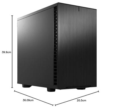Fractal Design Define 7 Nano Black Solid Fractal Design Define 7 Nano Black Solid