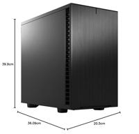 Fractal Design Define 7 Nano Black Solid - thumbnail