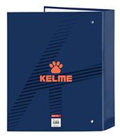 Ringmap Kelme Navy blue Oranje Marineblauw A4 (27 x 33 x 6 cm) - thumbnail