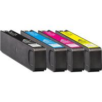 KMP Inktcartridge vervangt HP HP 913A Compatibel Combipack Zwart, Cyaan, Magenta, Geel H164V 1750,4005 - thumbnail
