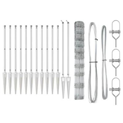 Weidehekwerk Zilver 50 x 1.2 m Gegalvaniseerd staal