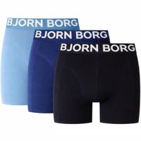 Bjorn Borg Boxershorts Organic cotton 3-pack blauw - blue - thumbnail